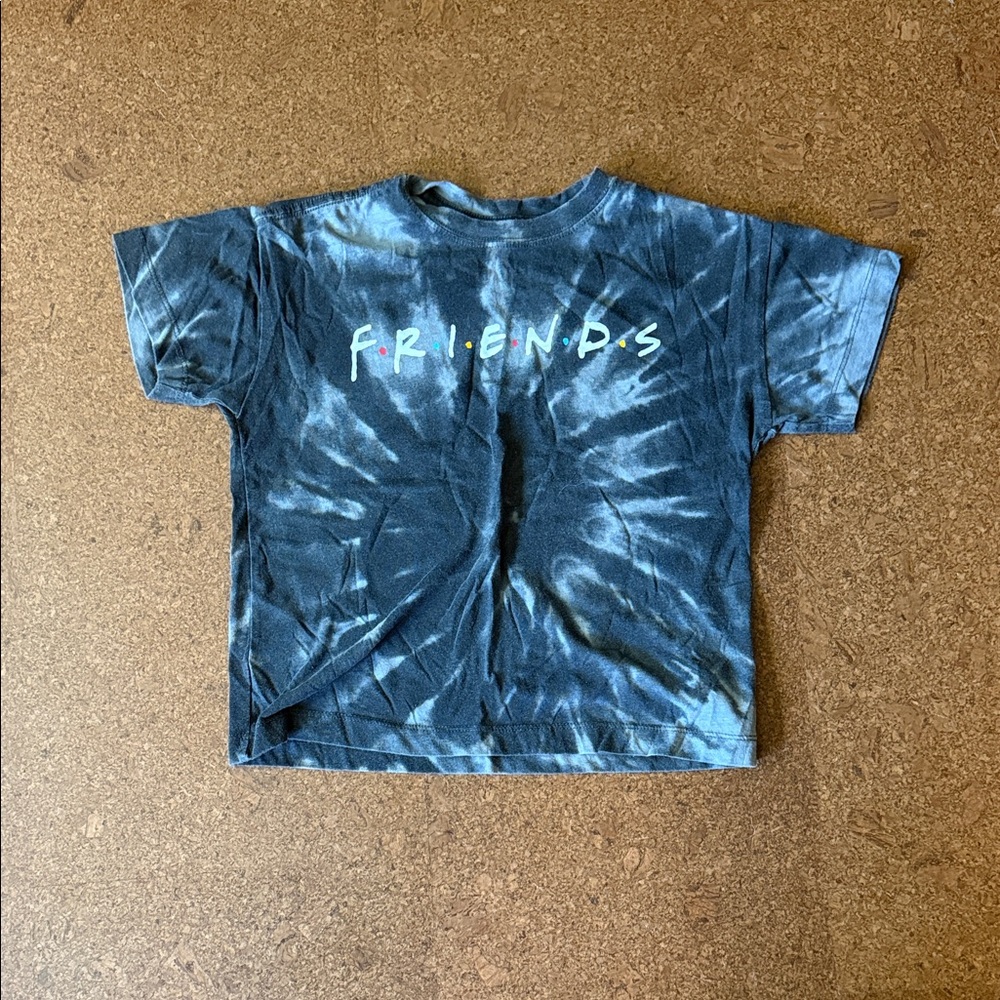 FRIENDS Blue Tie-Dye Kids Tee